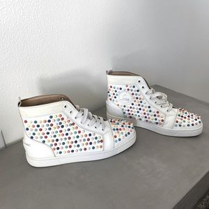 Christian Louboutin Men’s Hightop Sneaker